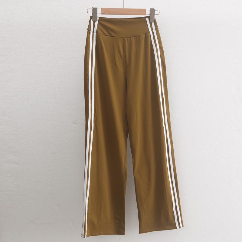 High-Waisted Yoga Pants: Women's Straight-Leg, Peach-Lift, Comfortable Fit for Running and Fitness