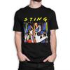 Vintage Sting Vintage Rock Tričko, 100% Bavlna, Pánské Dámské Všechny Velikosti Nové Jarní/Letní Kolekce Regular Fit Ležérní