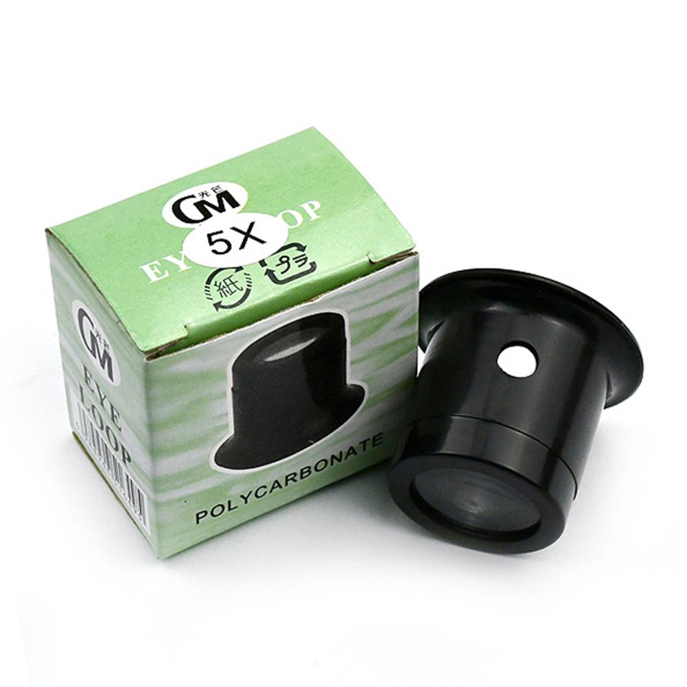 3/5/10/30X Magnifying Glass K9 Optical Lens Monocle Magnifier Magnifier Eye Lens Watch Repair for Coin Stamps Jewelry Lupe Loupe