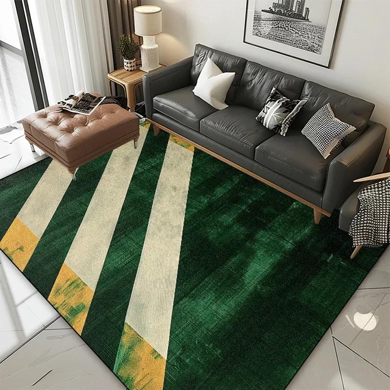 European Style Abstract Living Room Carpet Bedroom Home Decor Leisure Rugs  Washable Soft Lounge Coffee Tables Floor Mats