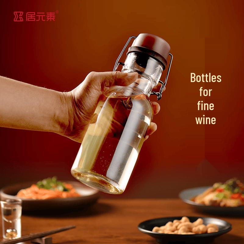 Ju Elements Glass Sealing Wine Bottle