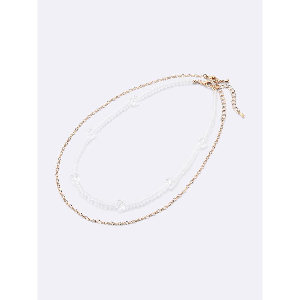 

Gu By Uniqlo Bead Necklace 11 PINK/ONE SIZE