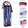SIGP 2S 7.4V LiPo 6100mAh 70C Hard Case with Dean T Plug for RC Car Truck Boat Vehicle Tank Buggy Racing Hobby