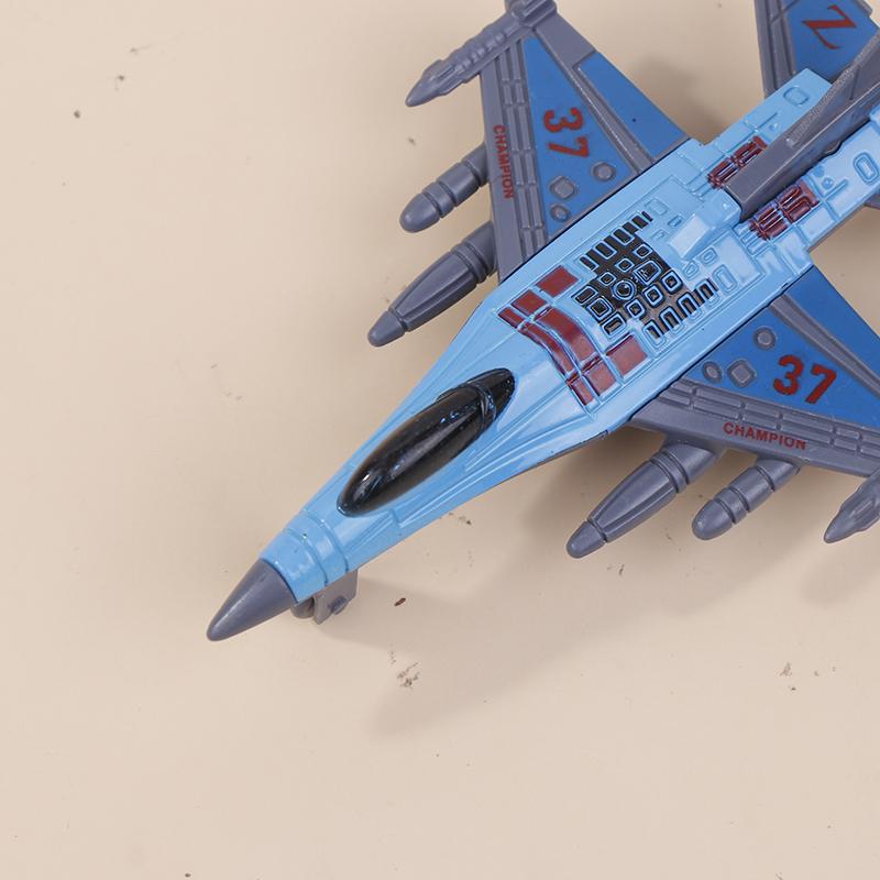 Fighter Model 6Pcs Aircrafts Set Mini Alloy Military Airplane Toys Collection Warplane Decorations For Kids Boys Gift