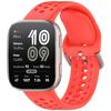 Comfortable Silicone Accessory Band Not Scratch Breathable Watch Straps Silicone Watchband Ergonomic for Watch Bip6