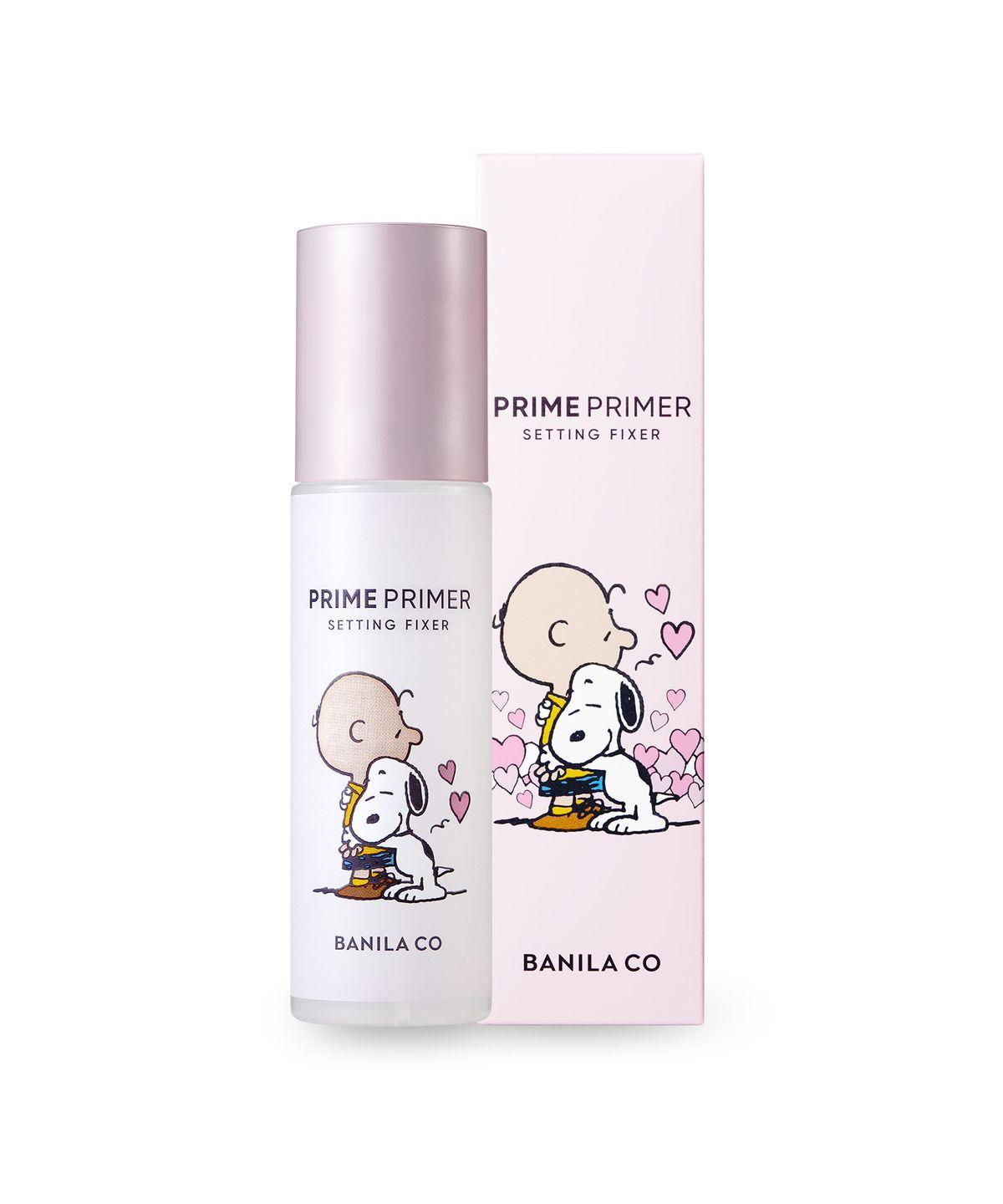Vanilla Co Snoopy Edition Primer Setting Spray 100ml - Makeup Fix & Glow Lock