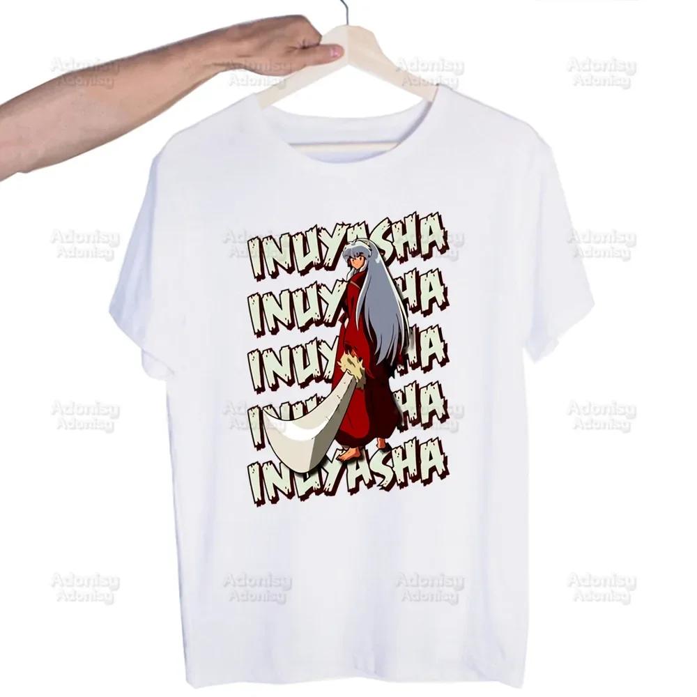 Inuyasha Sesshoumaru Higurashi Kagome  Unisex's Tshirt Cute Printing Shirt  Unisexs Fashion T-Shirt For  Unisex Casual Tops Short Sleeve Shirt