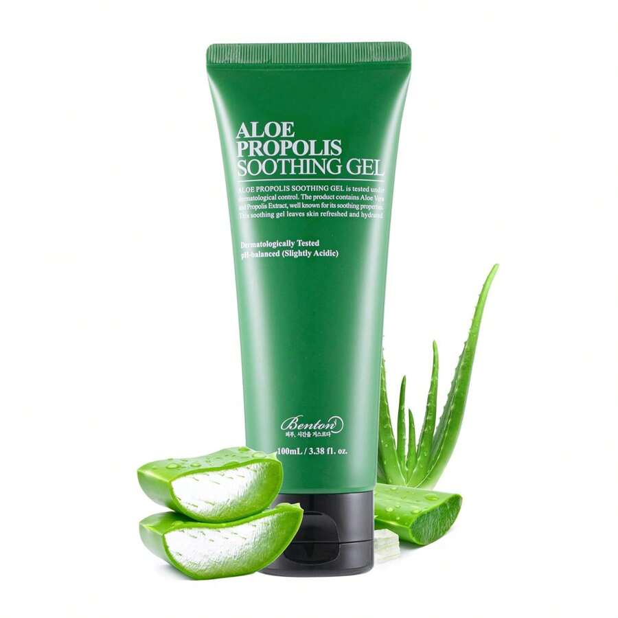Benton Aloe Propolis Soothing Gel 100ml | Aloe Vera Gel For Sunburn Relief | Aloe Vera Gel For Travel Size | Aloe Vera Gel Moisturizer For Face