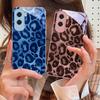 Graues Leoparden-Twill Für Honor 200 90 8X 9X Pro Lite P50 P40 Nova 10 11i P60 Magic4 6 Mate 20 50 Gehärtetes Glas Handyhülle