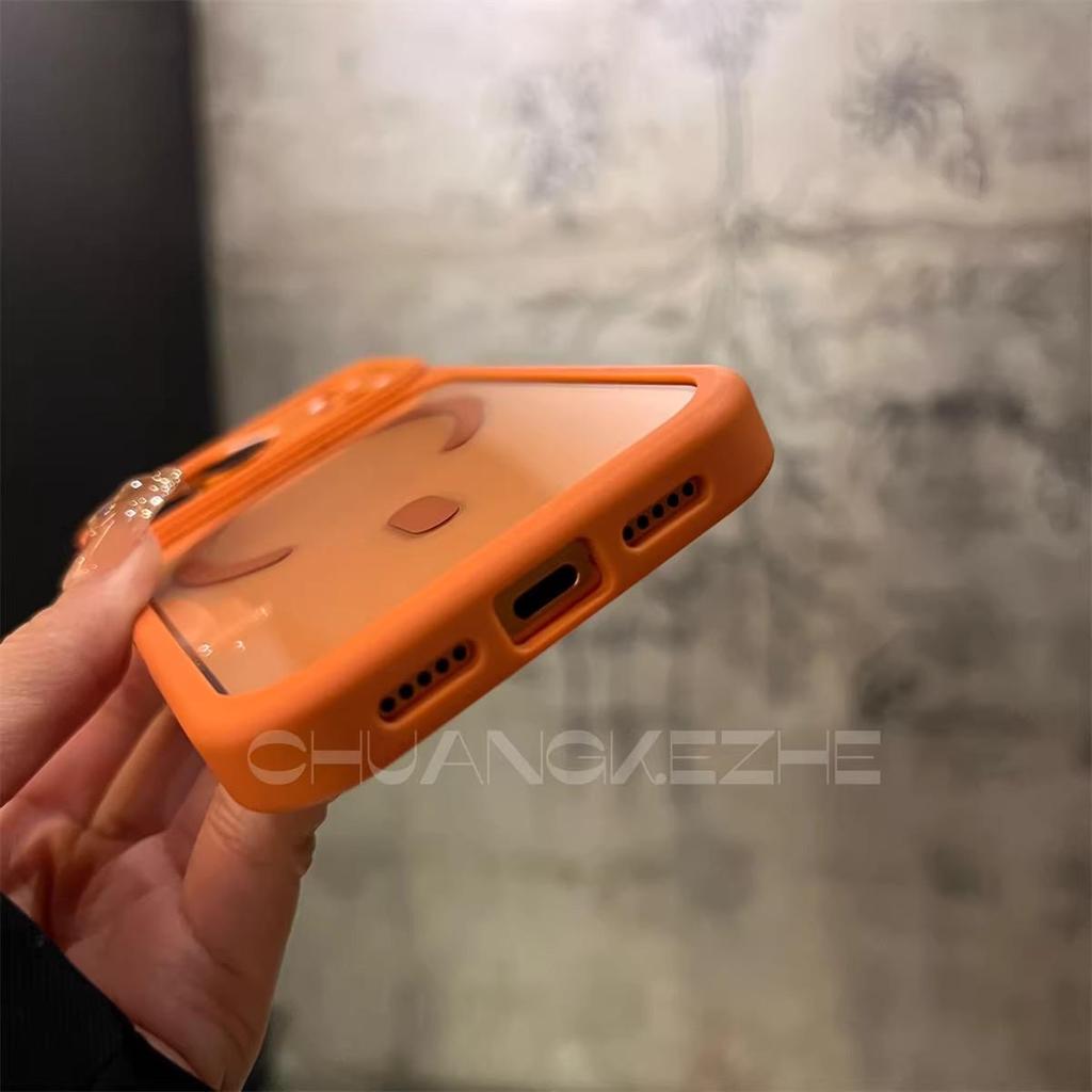 iPhone 17 Pro Max Magnetic Transparent B-ring Lens Case with Advanced Drop Protection