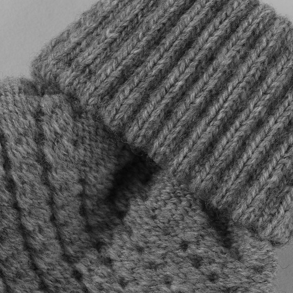 Gifts Women Hand Wrist Touch Screen Knitted Wool Gloves Fingerless Mittens