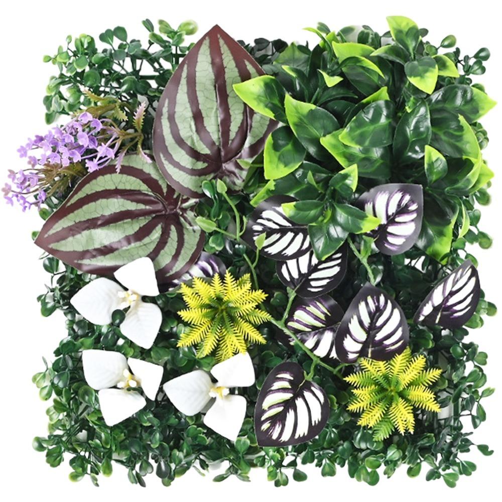 Eternal Life Artificial Plant Wall Panel DIY Artificial Fern Grass  Background Wall Decoration