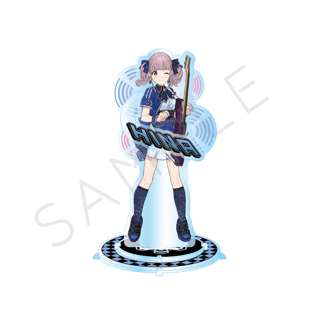 TV Anime Band 3rd Edition Big Acrylic Stand YF "Girls Cry" [Hina]