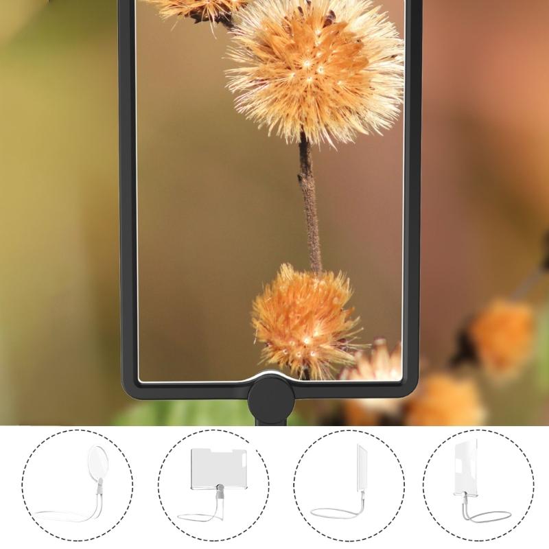 3X Handsfree Magnifying Glass for Reading Neck Wear Magnifier Flexible Magnifier with LED for Senior Repair