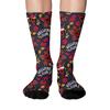 Fashionable, Warm And Interesting Six Or Seven Design Socks For Grandma