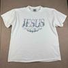 Y2K Tultex T-shirt Heren XL Wit Heer van Mijn Leven Christelijke Jezus Grafisch T-shirt VS