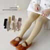 Höst Nya Flickors Underdel Tights Stickade Baby Underdel Strumpor Baby Barn Tights Grossist Bomull