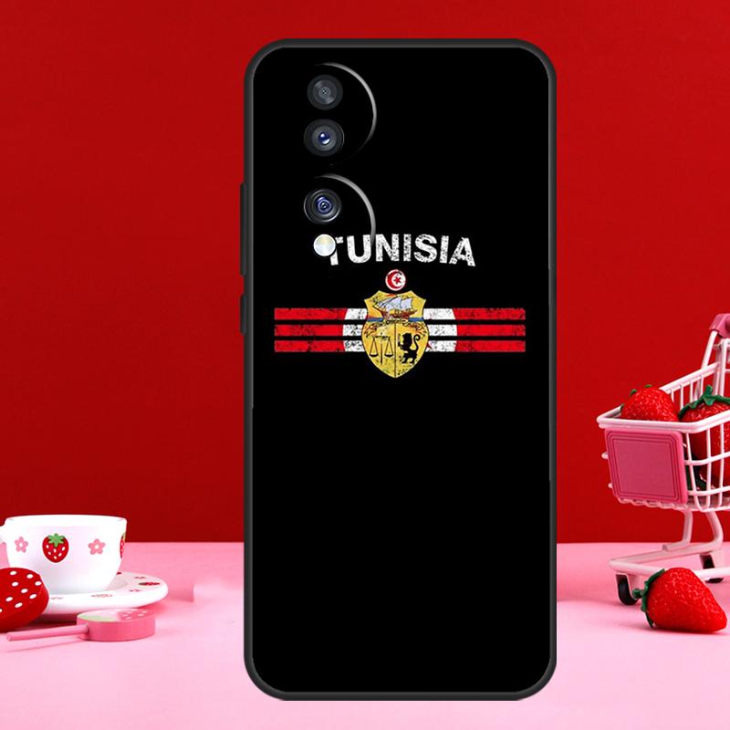 Tunisia Flag Map For Honor Magic 7 5 6 8 Pro Case For Honor 200 400 50 70 90 Lite X8c X8b X9a X9b X9c X9d Win