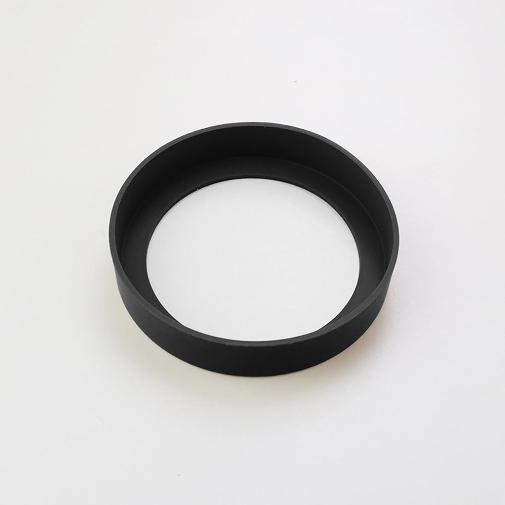 

28 Colors 9.0CM Silicone Cup Bottom Cover Coaster Sleeve Water Cup Protective Cover 90MM Wear-resistant Cup Bottom Cover чёрный