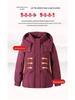 Stylish Warm Down Jacket for Middle-Aged Women - Hooded White Duck Coat for Winter 2025