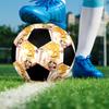 Soccer Ball Colorful Machine Stitched PVC Size 5 Team Training Competition Ready Durable High-Bounce Cool Sports Gift