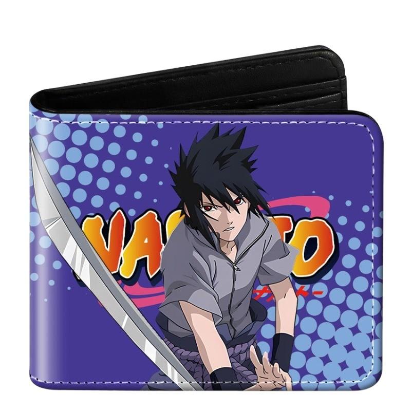 Naruto Anime Foldable Leather Wallet Short Purse