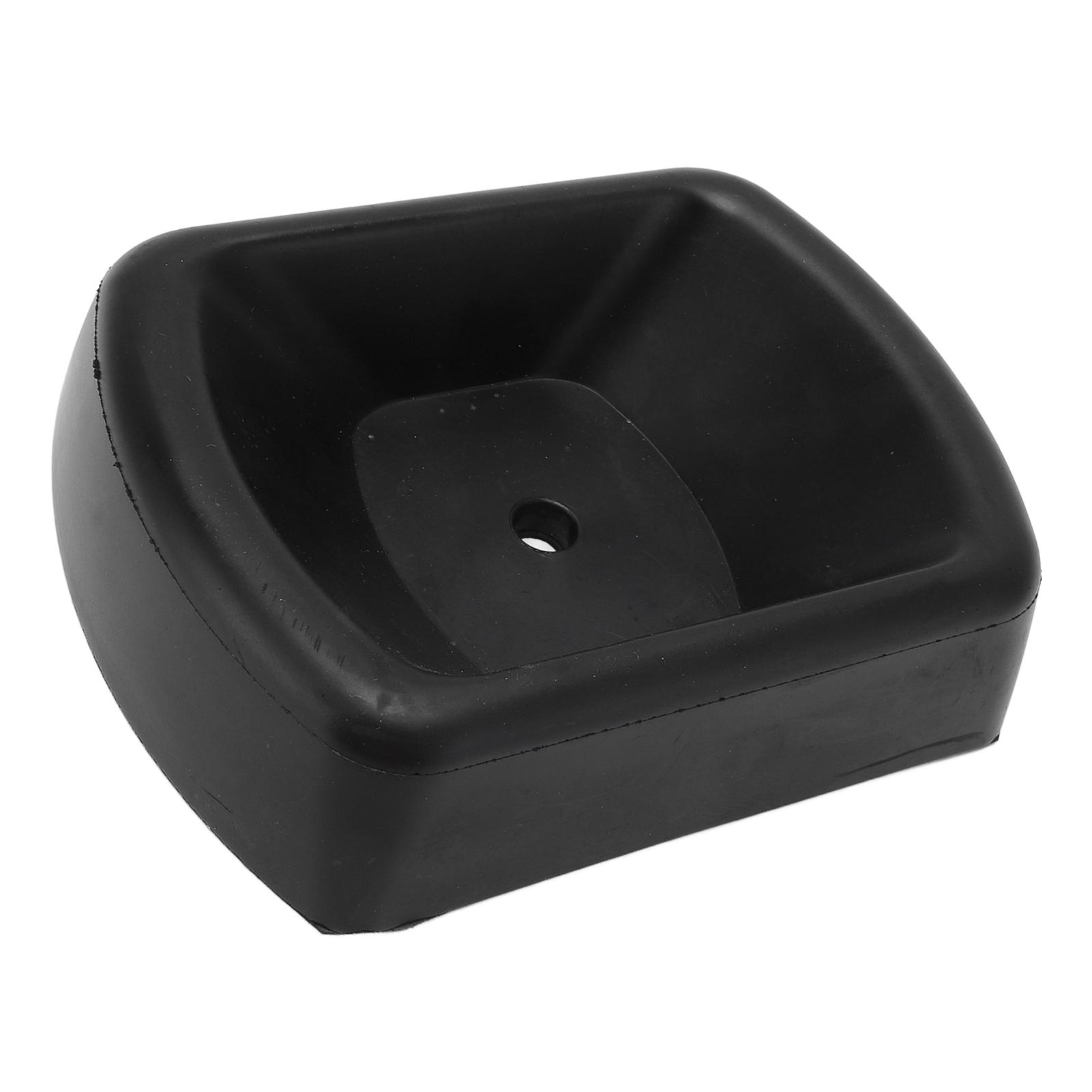 Wheel Chock, Dual Trailer Swirl   Caster Wheel Dock Reinforced Rubber Travel Trailer Tongue   Double Wheel Bar Stabilizer