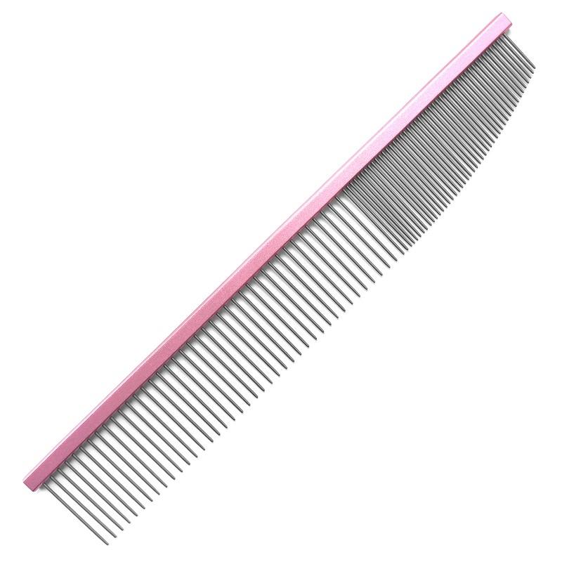 Aluminum Pet Grooming Comb Cats Dogs Long Short Hair Detangling Deshedding