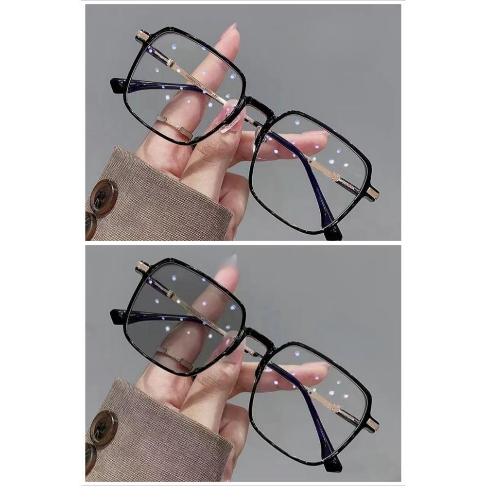 4 PCS Pochromic Eye Glasses Anti Radiation Eyeglasses Shades for Women Men Transition Eyeglass Computer Eyewear