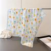 Fresh Retro Printed High-end Silk Scarf Imitation Square Shawl Versatile Neck Small Women