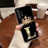 Letter M L E T K J I U Clear Phone Case For Samsung Galaxy A56 A57 A37 A55 A54 A36 A35 A26 A25 A16 A17 A07 A52 A34 A73 A53 Cover