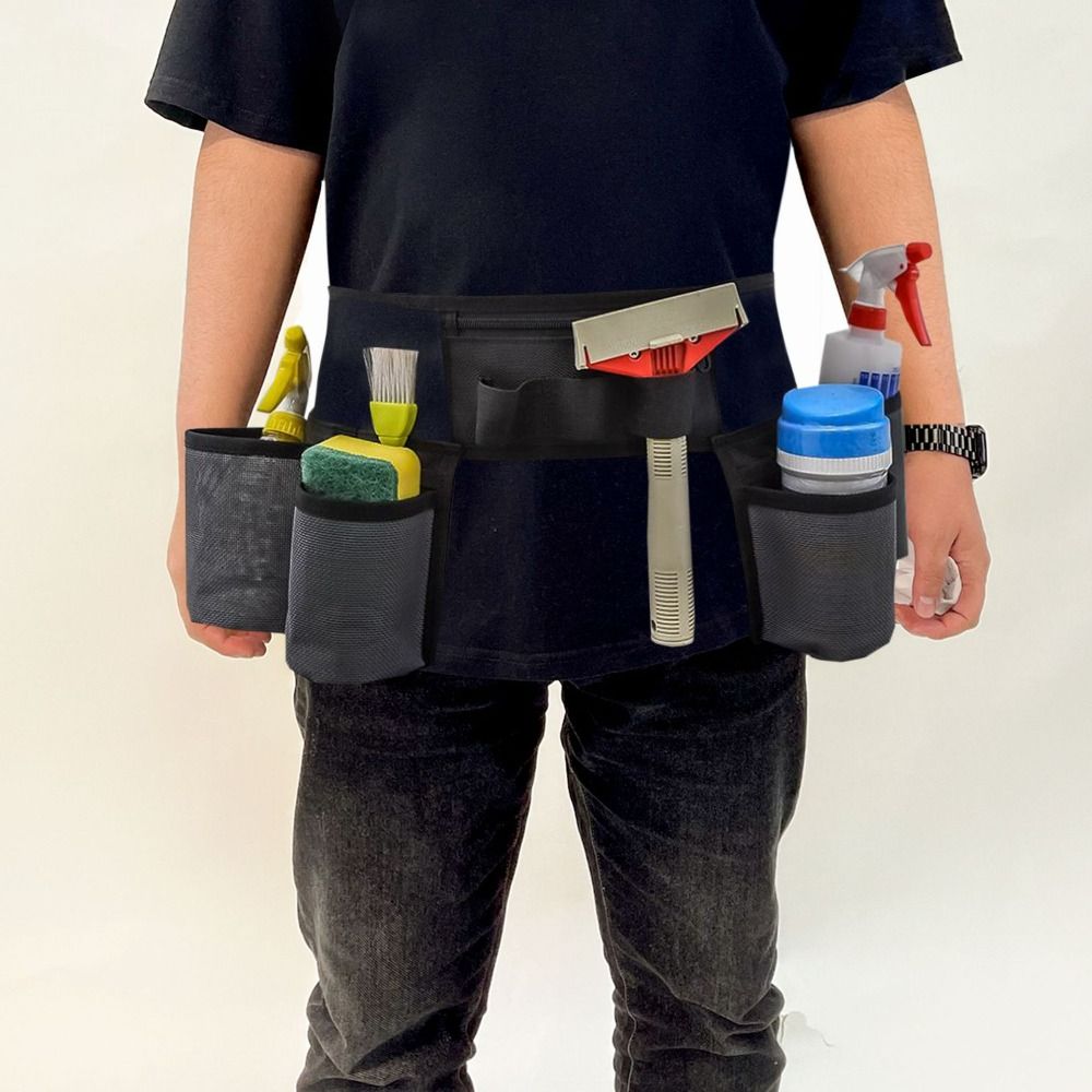 Waterproof Housekeeping Waist Belt Adjustable Gardening Tool Waist Bag  Electrician Toolkit