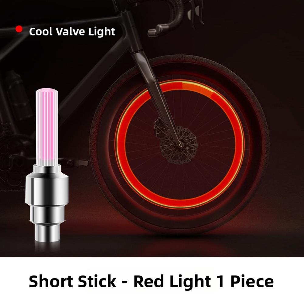Bike Valve Light Tire Valve LED Eye-catching Illumination