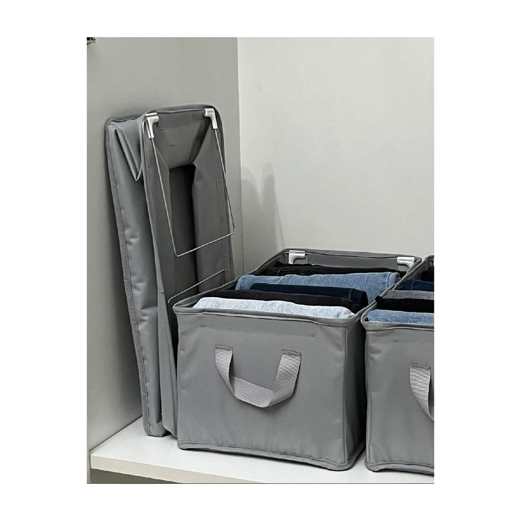 1 Closet Organizer Shelf Organizer Storage Foldable Clothes Organizer 45x25x20