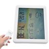 LCD Weather Forecast Indoor Outdoor Thermometer with RCC Receiving Function 100?240VUS Plug