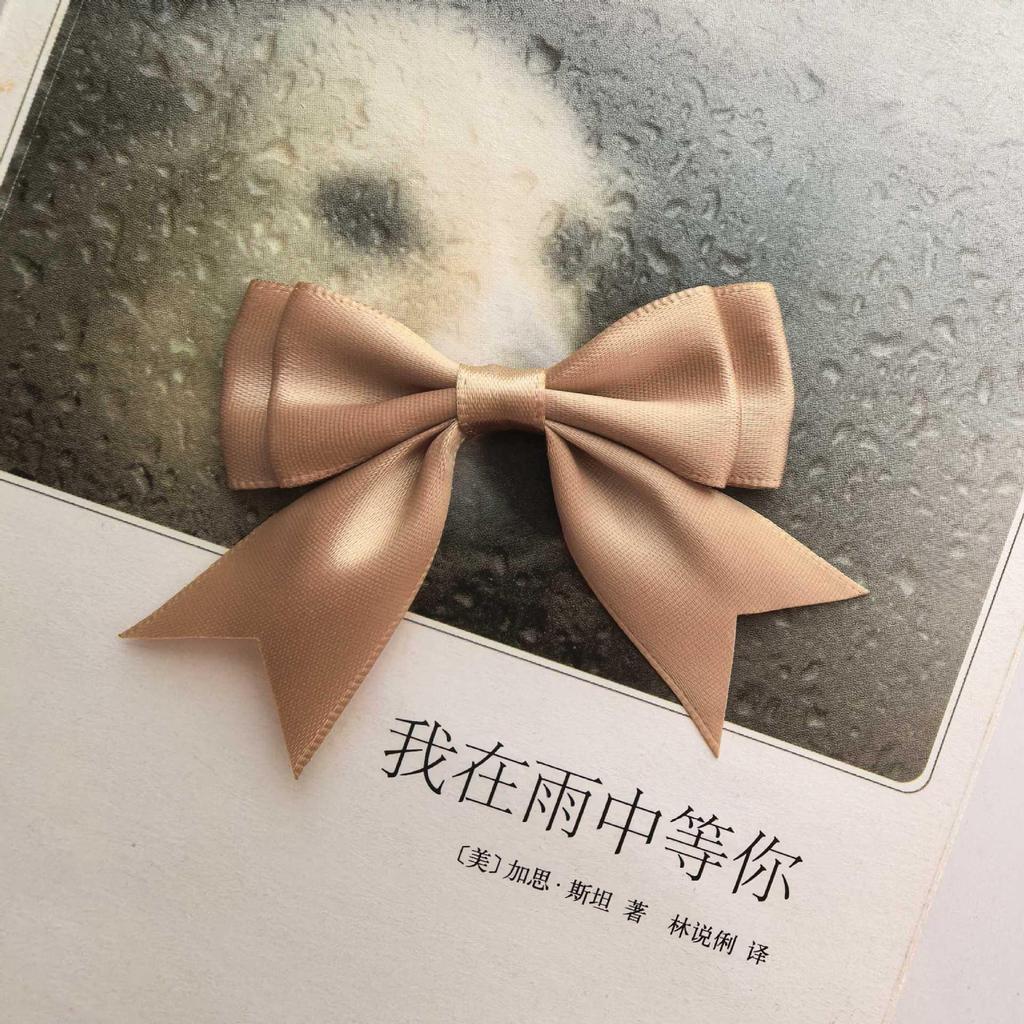 8-Minute Double-Layer Polyester Swallowtail Wrap-Waist Bow, DIY Textile Accessory