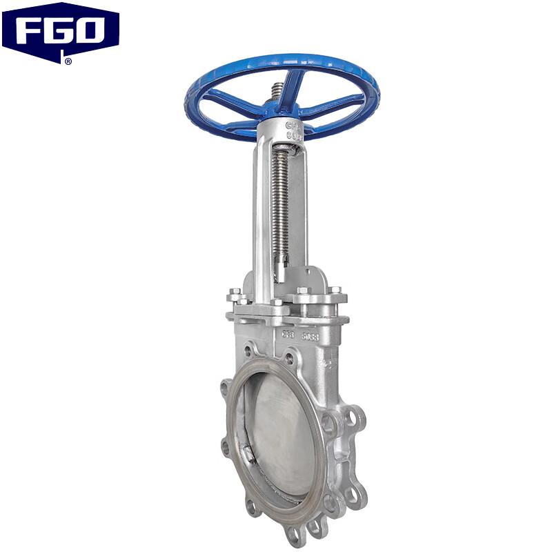FGO Manual Knife Gate Valve, 304 Stainless Steel