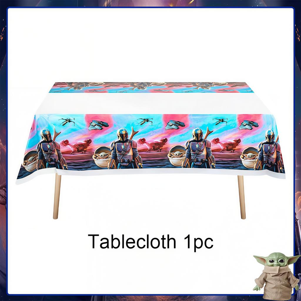 Star Waring Yoda Baby Theme Birthday Party Decoration Plate Napkin Cup Balloons Banner for Boys Favor Baby Shower Supplies Gifts