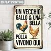 Retro Metal Sign Tin Poster Wall Art Home Decor for Living Room Balcony