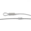 10PCS Stainless Steel 304 Hand Screw Wire Rope Clip Clamp Fit with Hexagon Grub Bolts Buckle for 2 3 4 5 6 8 10mm Cable