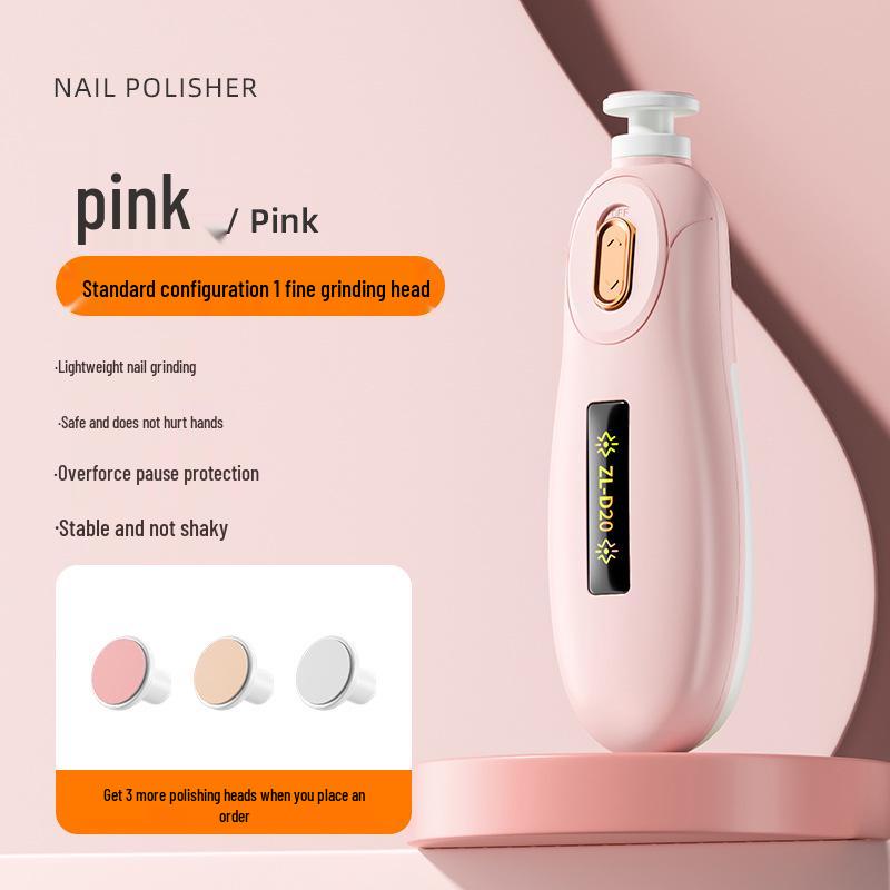 Electric Nail Clippers and File: Automatic Nail Grooming for Elderly, Children, and Babies