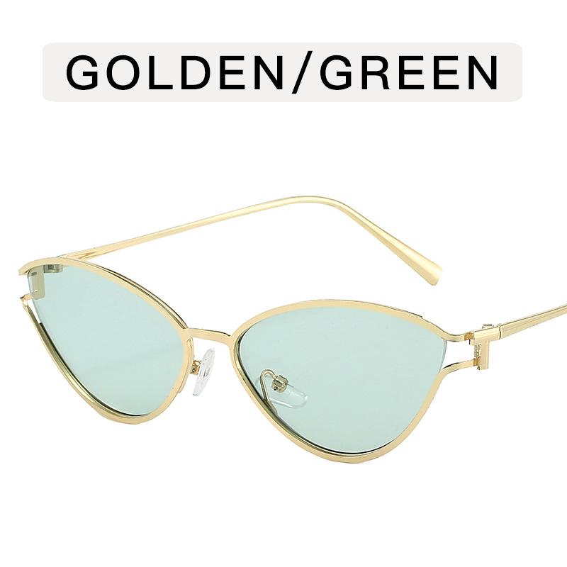 Cat Eye Shape Women Sunglasses European American Vintage Stylish Sun Glasses Fashion Trendy Sunglass Women