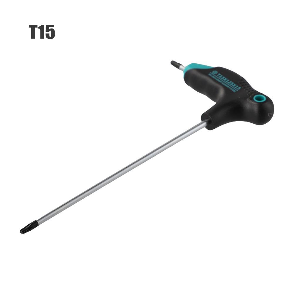 Double Head Screwdriver Torx Screwdriver Green Silver