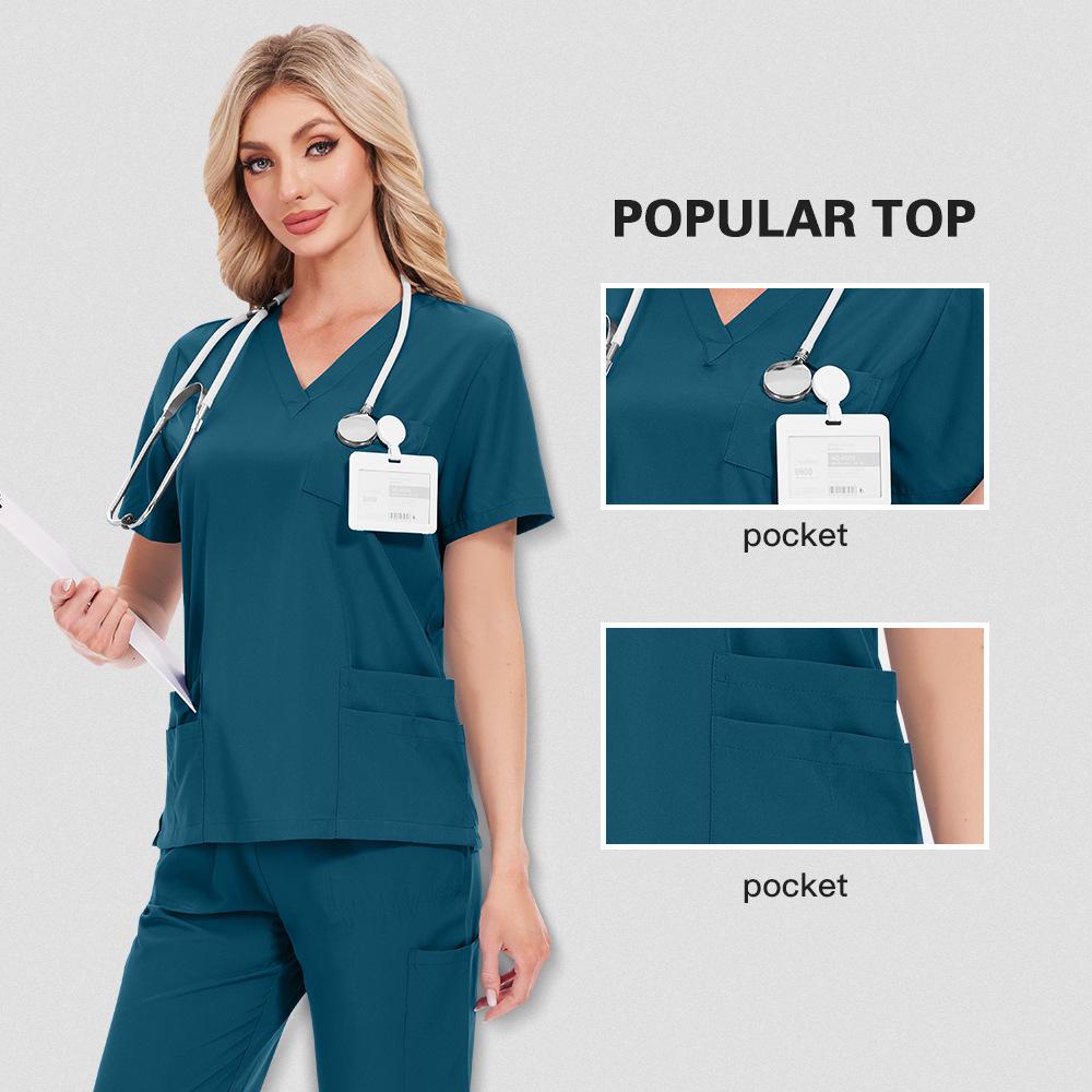Veterinarian Workwear Set: Operating Room Gown for Nurses and Dental/Oral Surgery Procedures.