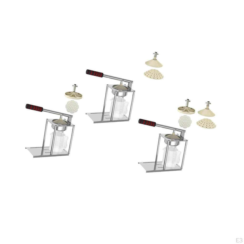 Hand Press Fruit Juicer Juice Extractor Maker Kitchen Gadget Efficient Space Saving Manual