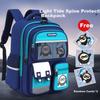 COOLBABY Schoolbag for Primary School Students Grades 1-3, Children's Backpack with Spine Protection