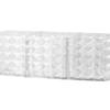 Acrylic Five-Grid Transparent Cosmetic Organizer with Diamond Pattern