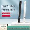 Plastic Side-Mounted Sliding Rail for Drawer or Cabinet Door
