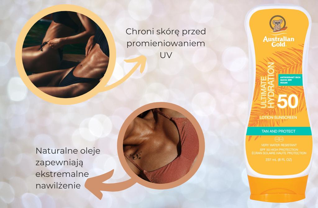 Australian Gold Loțiune de protecție solară SPF50 de protecție solară 237 ml