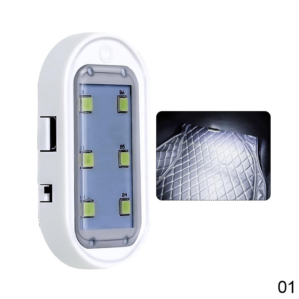 

Беспроводные светодиоды Внутреннее освещение Светодиодная лампа Магнитная автомобильная потолочная лампа Лампа для чтения Автомобильные украшения Магнит на крышу Внутреннее освещение белый